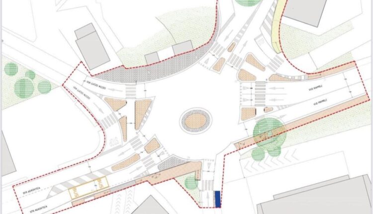 Pesaro, approvato il progetto della rotatoria di largo Tre Martiri