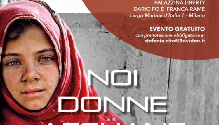 Milano, proiezione del docufilm "Noi Donne Afghane" alla Palazzina Liberty