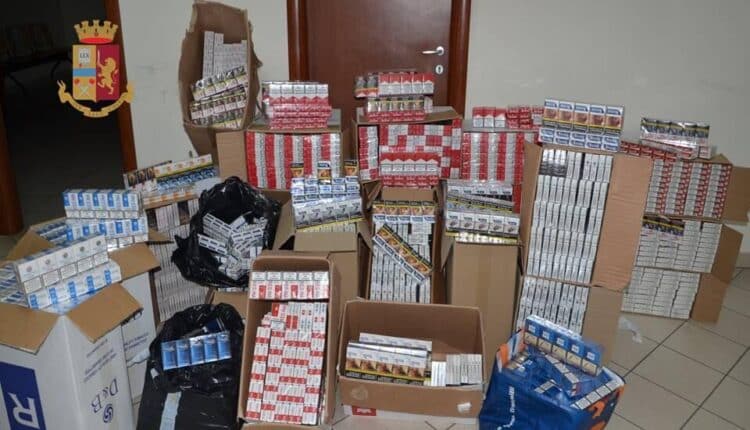 Taranto, contrabbando: sequestrate più di mille stecche di sigarette dalla Polizia di Stato