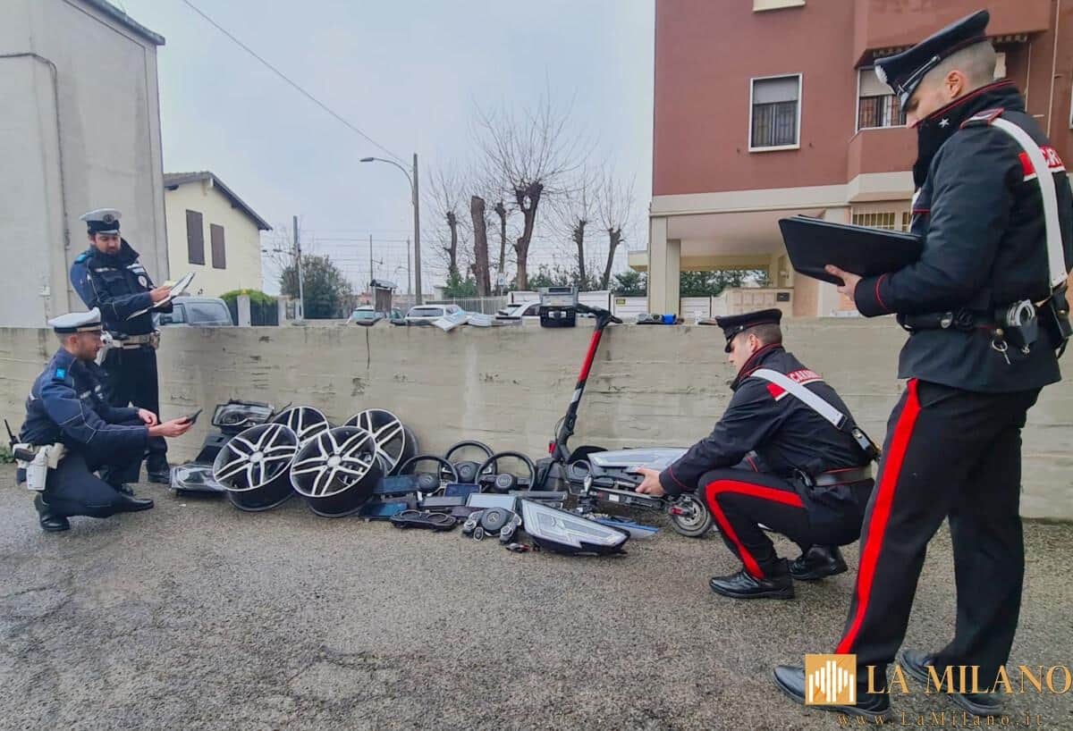 Bologna, sequestrati dei pezzi di ricambio di auto cannibalizzate per un valore di 20.000 €
