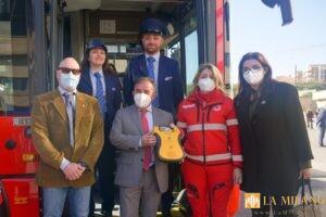 Messina, ATM S.p.A. presenta nuovi bus con defibrillatori a bordo ed un cambio look per le divise dei dipendenti