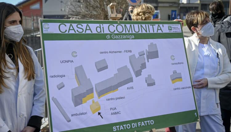 Bergamo, inaugurate nell'ambito della sanità delle case di comunità a Borgo palazzo, Gazzaniga e Calcinate