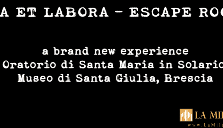 Brescia, "Ora et Labora. L’Escape Room" al Museo di Santa Giulia apre anche ai teenager