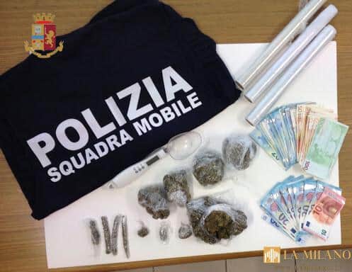 Ascoli Piceno, Polizia di Stato sulla costa di San Benedetto del Tronto: arrestata una coppia di conviventi italiani per detenzione di sostanze stupefacenti