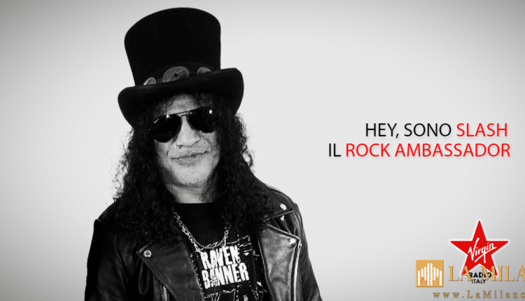 Milano, Slash è il decimo rock ambassador di Virgin Radio. Il mitico chitarrista protagonista di una campagna ADV su tv, digital e social