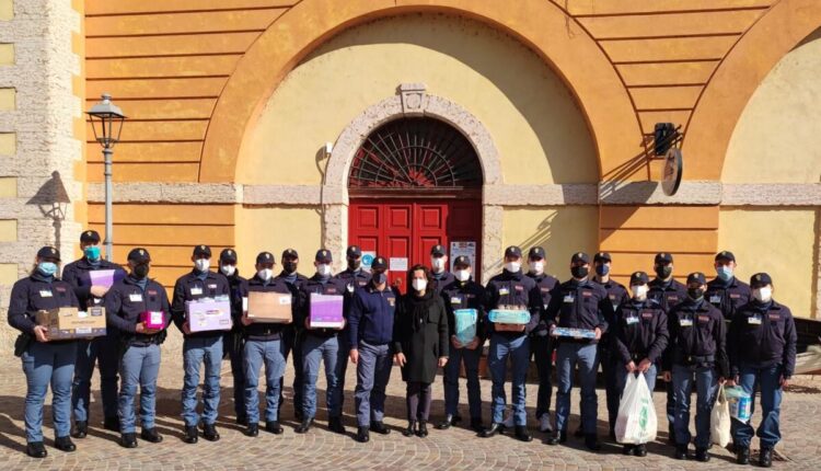 Peschiera del Garda, iniziativa degli Allievi Agenti della Scuola di Peschiera del Garda in favore della popolazione ucraina