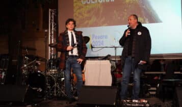 Pesaro, inno di pace e di rinascita, festa per la Capitale italiana della Cultura 2024