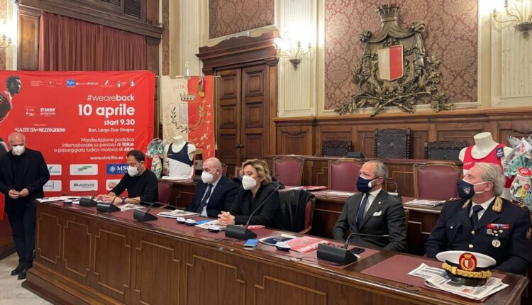 Bari, il 10 aprile torna la corsa "vivacittà".