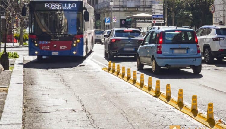 Catania, mobilità: si realizza il percorso protetto della nuova linea BRT 5 (Centro-Cannizzaro)