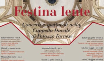 Piacenza, “Festina lente” concerti e spettacoli di primavera