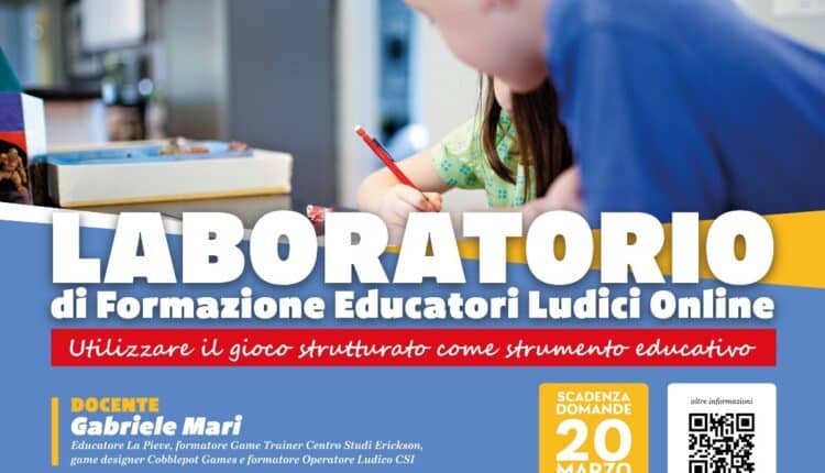 Oristano, biblioteca una risorsa per la comunità: al via il laboratorio di formazione per educatori ludici