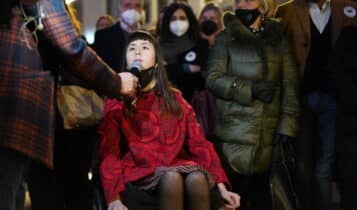 Pesaro, inno di pace e di rinascita, festa per la Capitale italiana della Cultura 2024