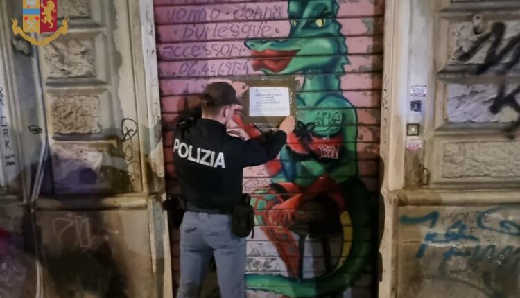 Roma, massima attenzione della Polizia di Stato alla zona di San Lorenzo: chiusi 2 locali e 90 persone controllate.