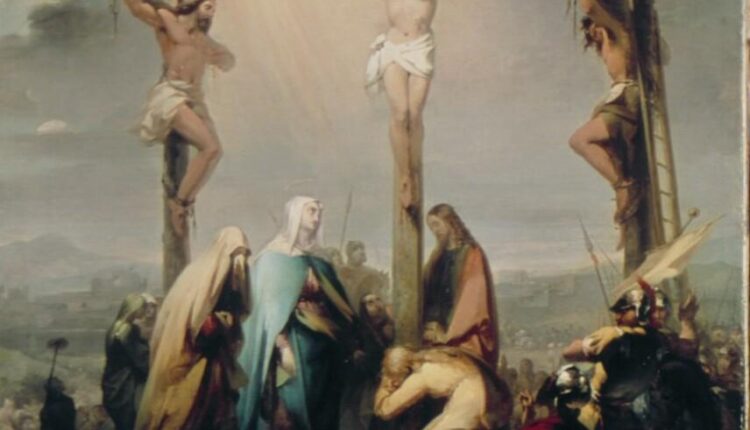 Forlì, La Crocifissione di Michelangelo Grigoletti.