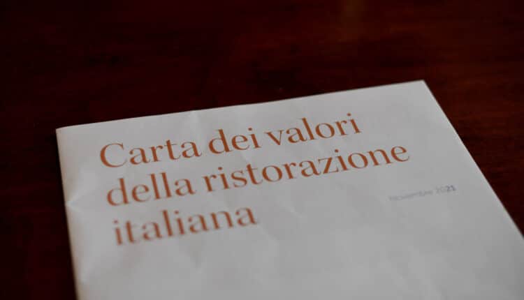 Milano, firmata La Carta dei Valori della ristorazione italiana