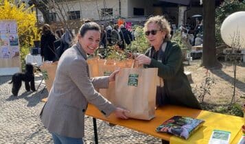Milano, grande successo per l'iniziativa "Custodiscimi", esaurite tutte le piantine