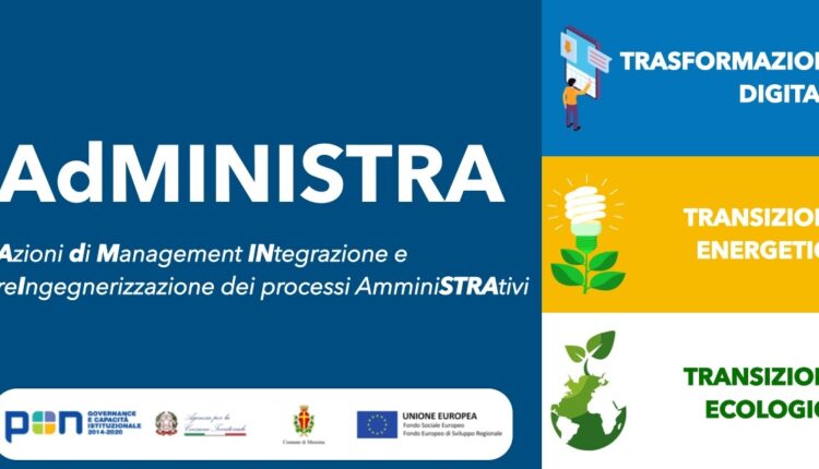 Messina, efficienza energetica, innovazione green e transizione digitale: al via al Comune di Messina il progetto “AdMINISTRA”