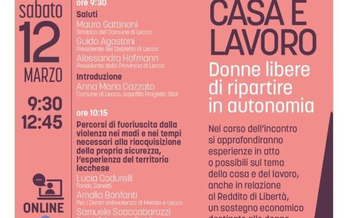 Lecco, una settimana di eventi e azioni per la festa della donna: dall'esempio del passato alla condizione del presente