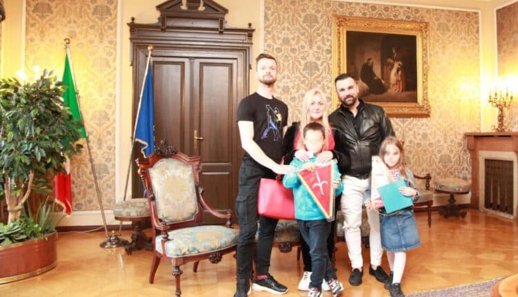 Trieste, delegazione dell'Ukrainian Classical Ballet in municipio