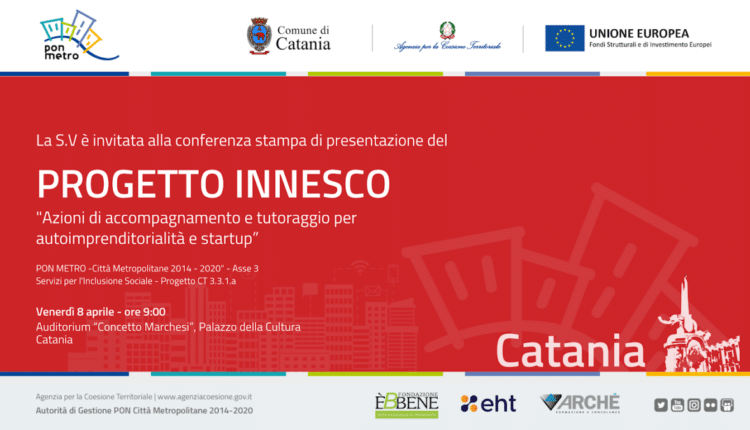 Catania, progetto “Innesco” per la nascita di imprese