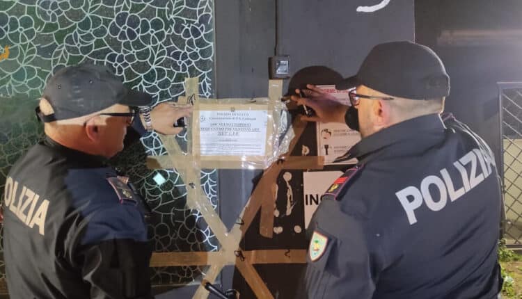 Ladispoli (Roma), controlli della Polizia di Stato nei luoghi della movida. Sanzionato e sequestrato un noto locale