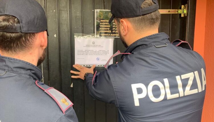 Novara, il Questore chiude il locale "La Parada"