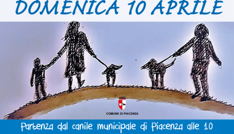 Piacenza, la manifestazione “A spasso con i cani del canile municipale”
