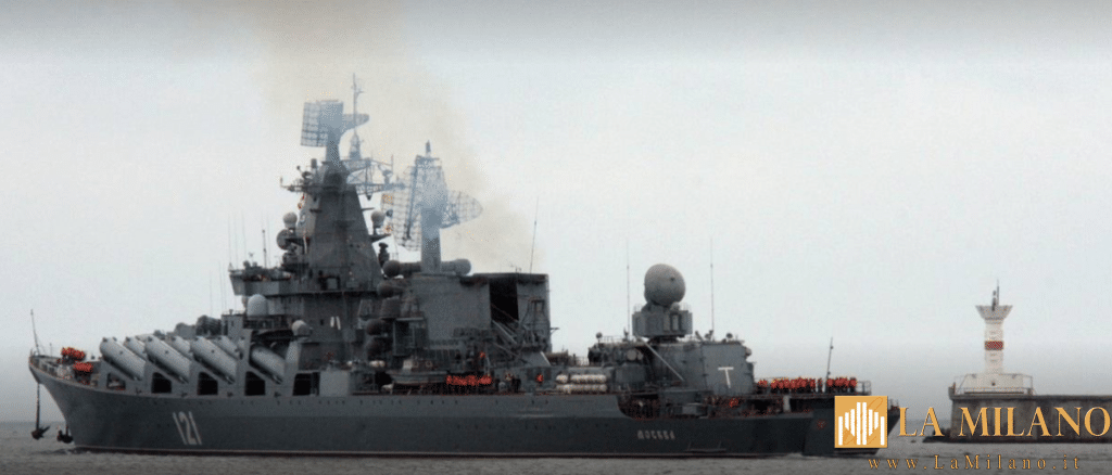 È affondata l'ammiraglia russa "Moskva"