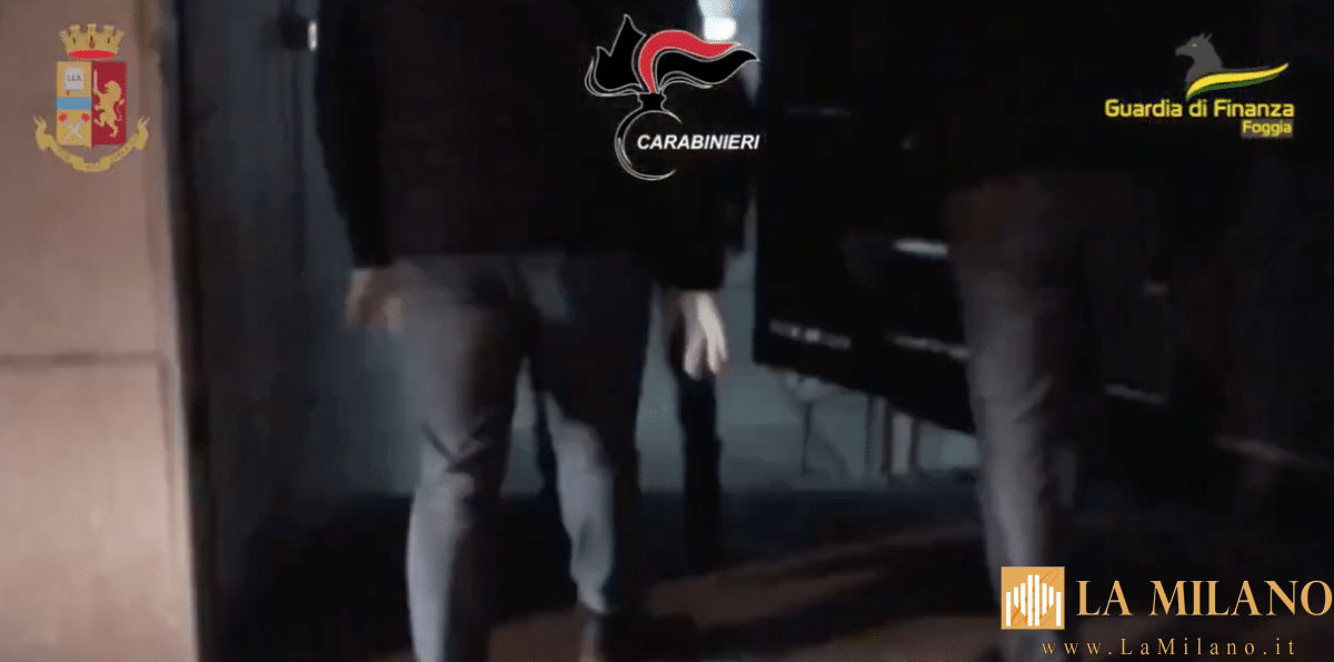 Foggia, controlli del territorio: 12 fermi, sequestrati 6kg di cocaina, scoperte scommesse illegali