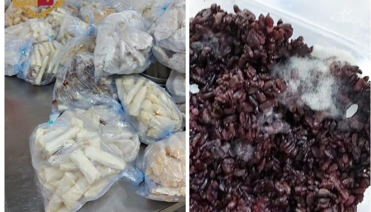 Taranto, ASL nei ristoranti: sequestrato un quintale di carne e pesce coperti di muffa