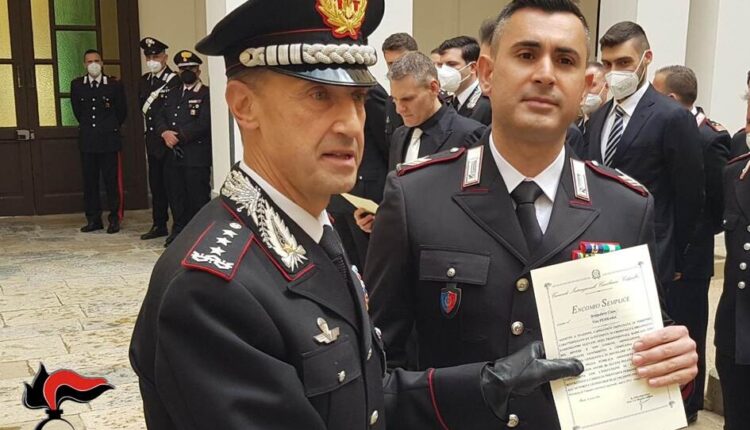 Trapani, il generale Galletta in visita, premiazioni per l'operazione "Artemisia"