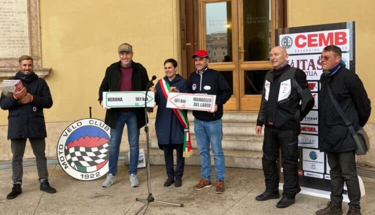 Verona, città dei motori, il tour per il centenario della moto Guzzi