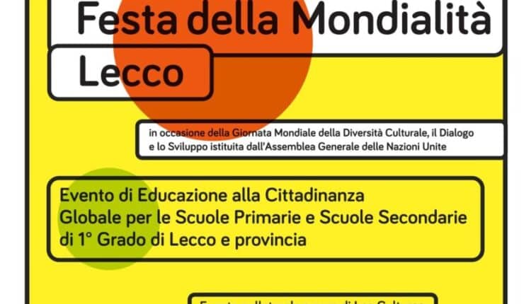 Lecco, venerdì 20 maggio la Festa della Mondialità