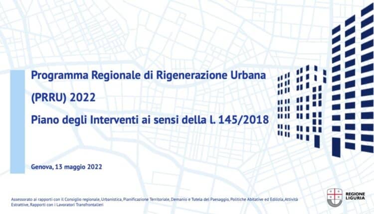 Genova, presentato il nuovo bando di rigenerazione urbana