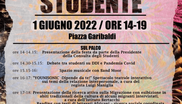 Lecco, il 1° giugno la Festa dello Studente