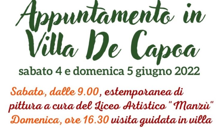 Campobasso, tornano le giornate "Appuntamento in giardino 2022"