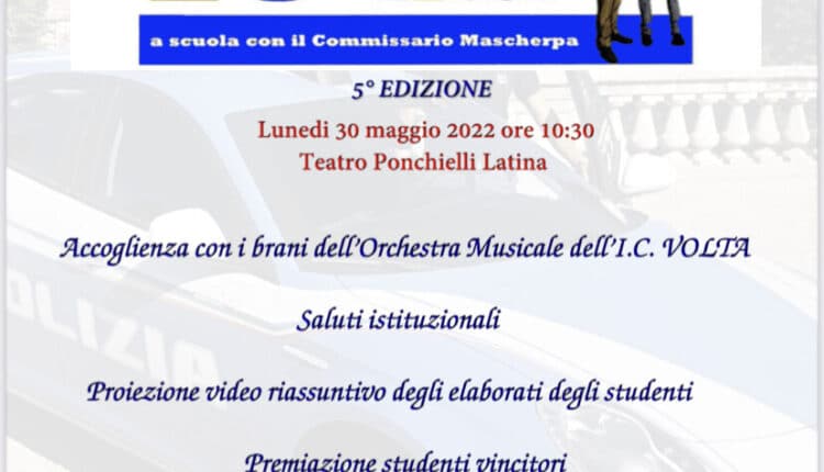 Latina, premiazione dei vincitori del concorso PretenDiamo Legalità