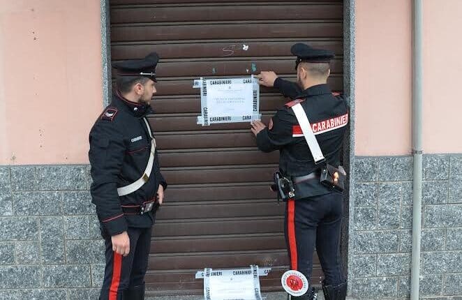 Fagnano Olona (Varese), chiuso dai Carabinieri il bar dello spaccio