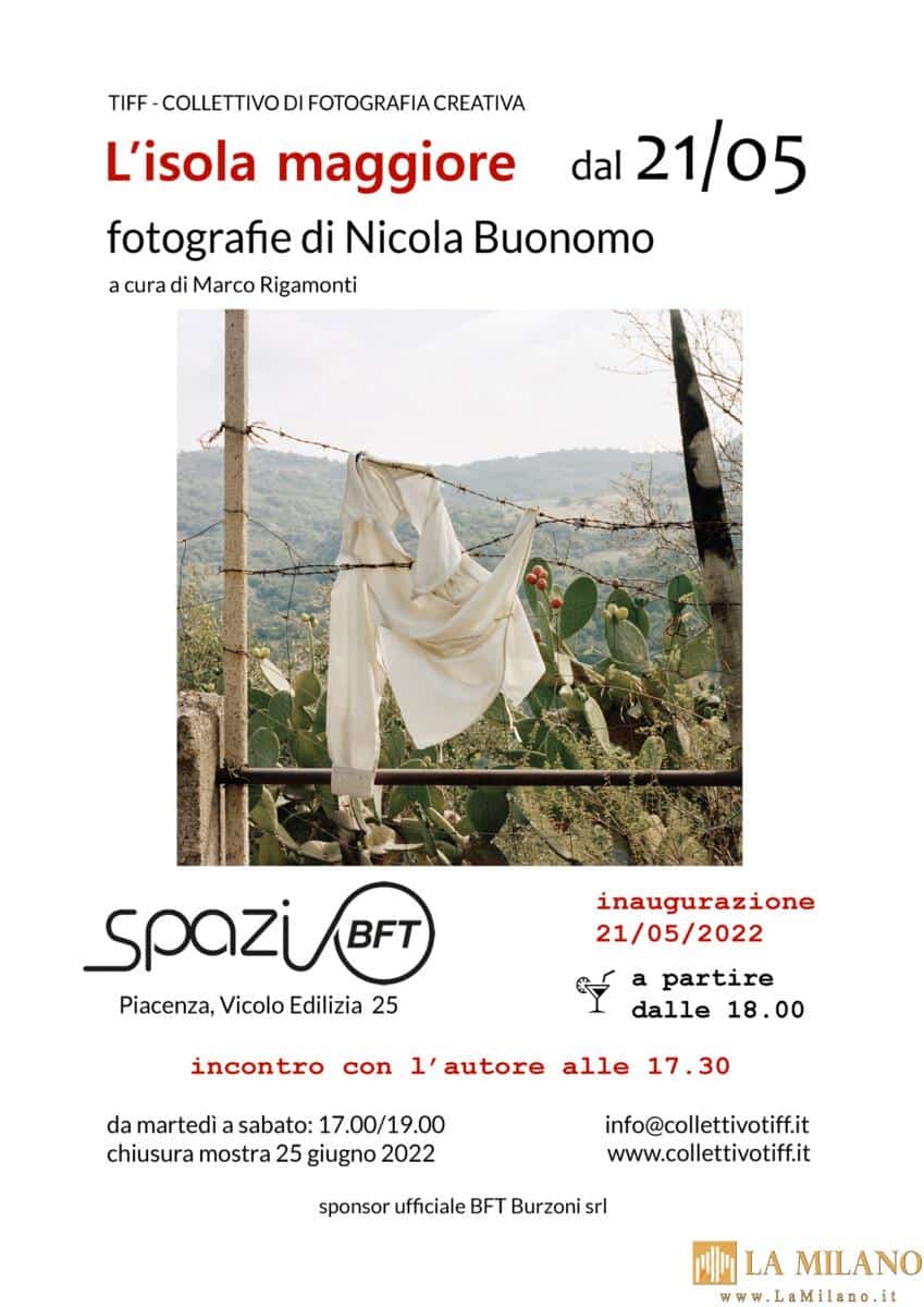 Piacenza, in mostra Nicola Buonomo, "L’isola maggiore”