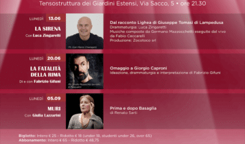 Varese, Estate con grandi attori ai Giardini Estensi