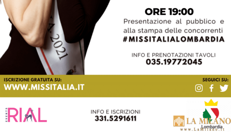 Lombardia, Miss Italia 2022 primo casting regionale