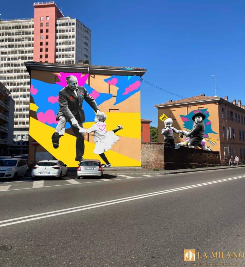 Piacenza, la Street Art barca al quartiere Torricella