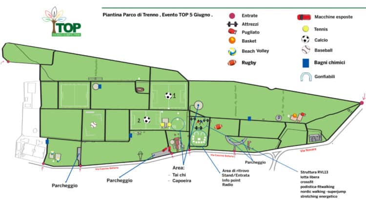 Milano, presentazione di TOP: Trenno OasiSport Park