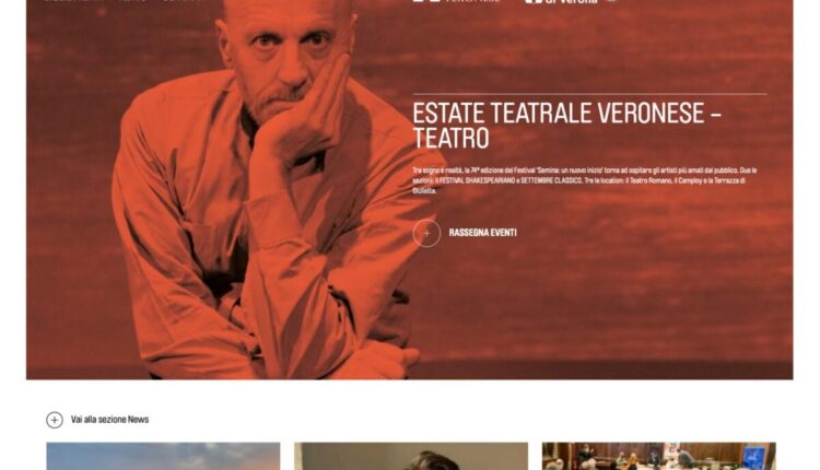 Verona, online il sito degli spettacoli del comune
