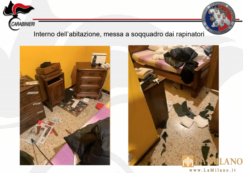 Acqui Terme, rapina in casa con botte e minacce: 4 fermati