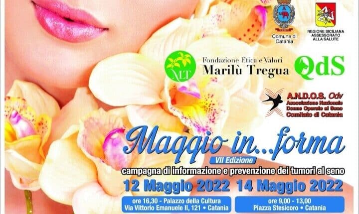 Catania, torna  “Maggio in…forma” per la prevenzione del tumore al seno  