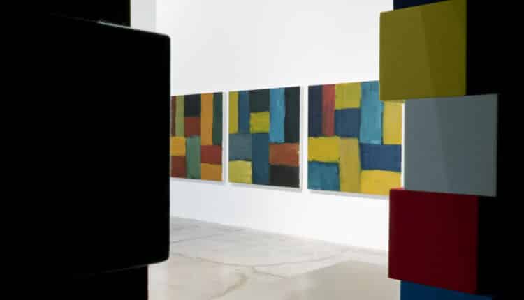 Bologna, Sean Scully. A Wound in a Dance with Love