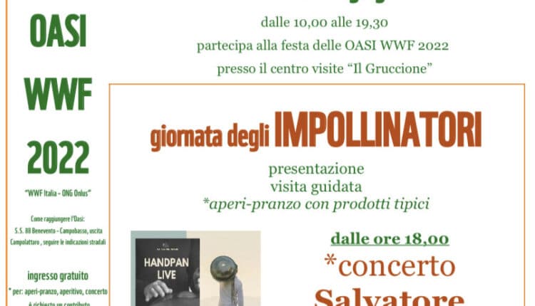 Benevento, domenica 5 giugno terzo appuntamento con Giornate delle Oasi WWF