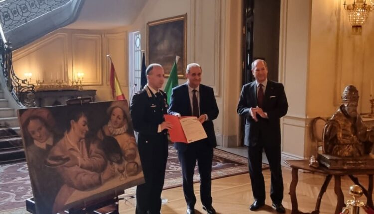 “L’arte restituita”, evento all’Ambasciata d’Italia a Madrid