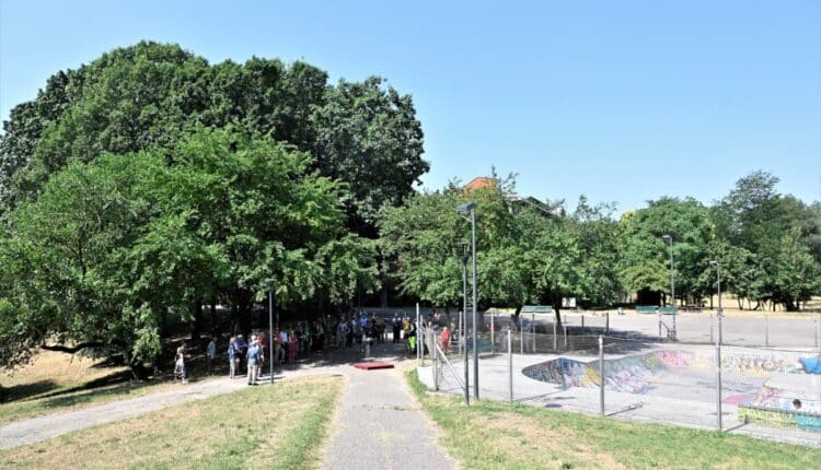 Milano, sentiero al parco Lambro intitolato a Walter Bonatti.